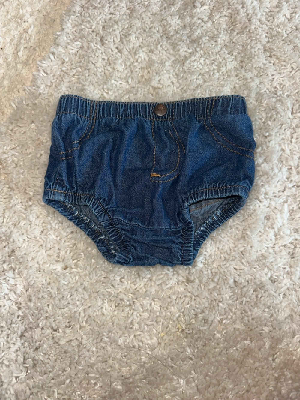 Baby Wrangler Denim Bloomers - Blue